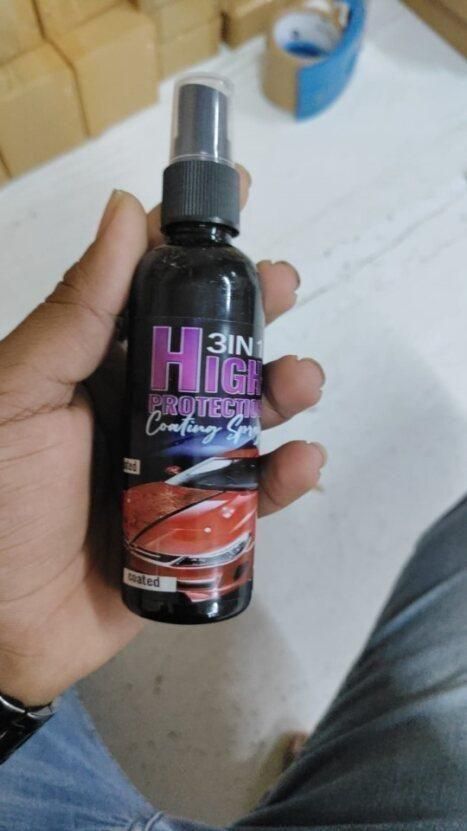 3 in 1 High Protection Car Ceramic Coating Spray (Pack of 2)