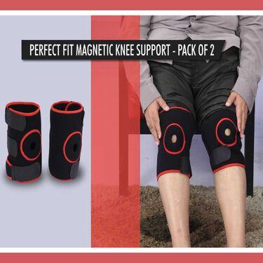 Magnetic knee support