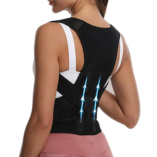 Back & abdomen support pain relief and posture corrector belt