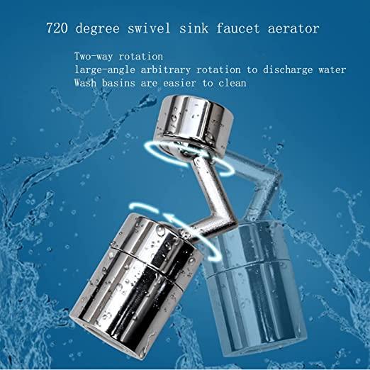 720 degree rotatable filter faucet